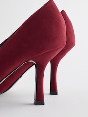 Red Forever Comfort® Metallic Toe Court Shoes - Image 7 of 7
