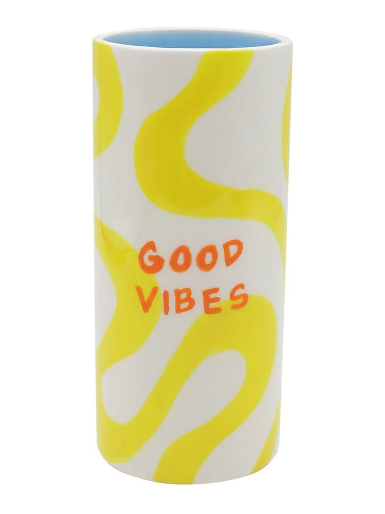 Que Rico MultiColoured Antonella Good Vibes Vase - Image 2 of 3