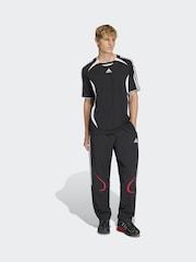 adidas Black Teamgeist Adicolor Trackpant Trousers - Image 3 of 6