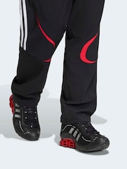 adidas Black Teamgeist Adicolor Trackpant Trousers - Image 5 of 6