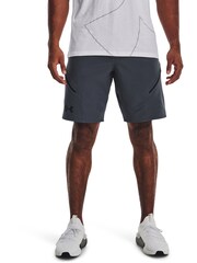 Under Armour Grey/Black Under Armour Unstoppable Cargo Black Shorts - Image 1 of 8