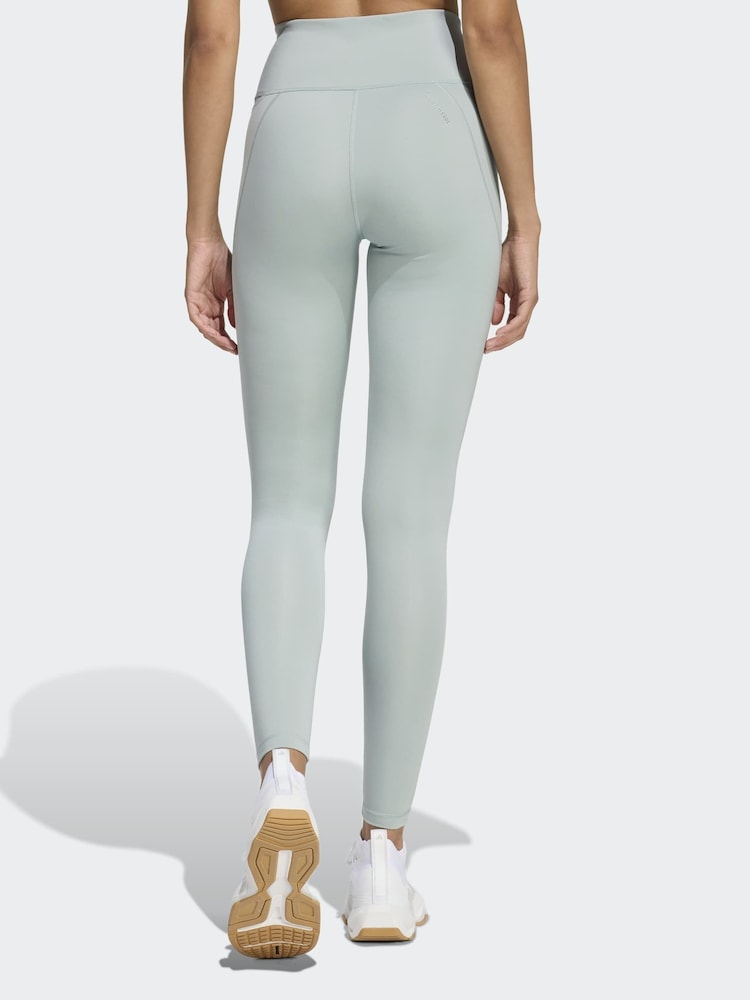 adidas Green Run Essentials Full Length Leggings - Image 2 of 7