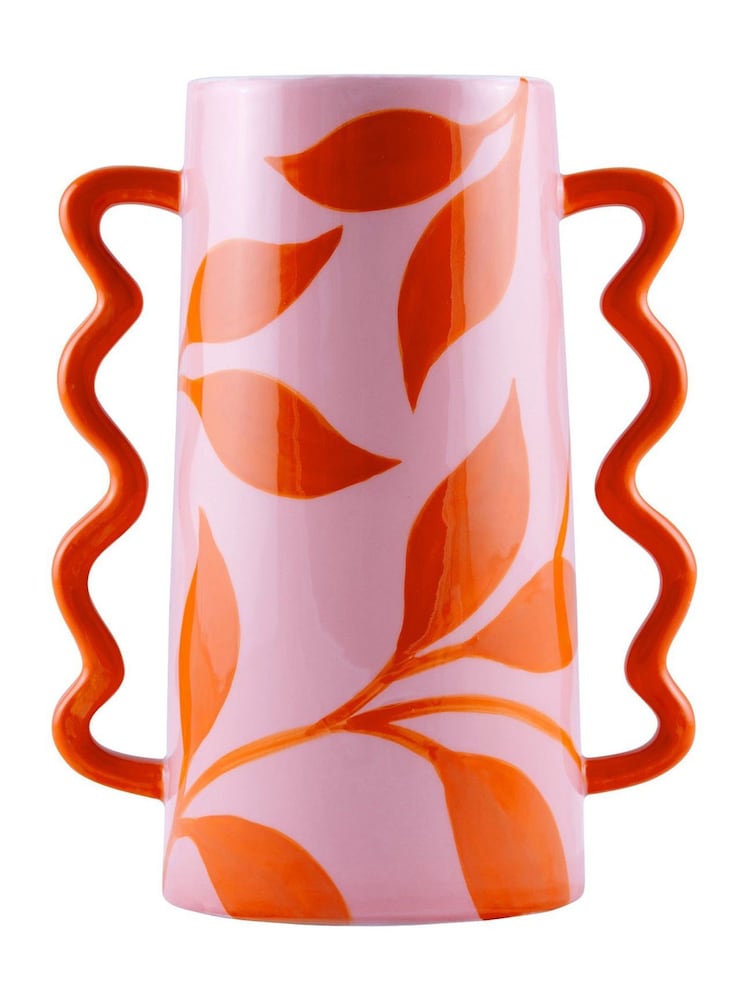 Que Rico MultiColoured Rodrigo Fuego Floral Vase - Image 2 of 3