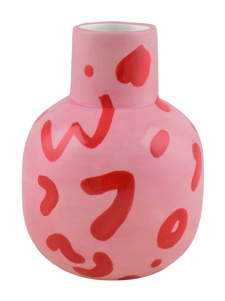Que Rico Multicoloured Rosita Leopardo Lindo Vase - Image 2 of 3 Que Rico Multicoloured Rosita Leopardo Lindo Vase - Image 2 of 3