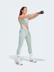 adidas Blue Techfit Bra - Image 3 of 9