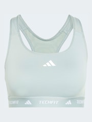 adidas Blue Techfit Bra - Image 7 of 9