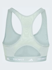adidas Blue Techfit Bra - Image 8 of 9