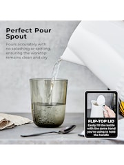 Tower White Solitaire 1.5L 3KW Kettle - Image 6 of 8