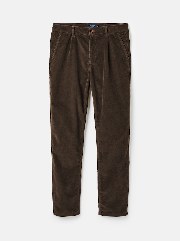 Joules Cord Brown Straight Leg Corduroy Trousers - Image 1 of 1