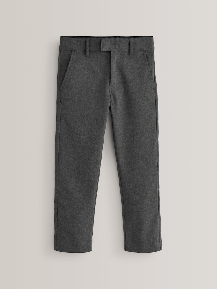 Grau - Enganliegende Stretch-Hose für die Schule (3–17 Jahre) - Bild 1 von 8 Grau - Enganliegende Stretch-Hose für die Schule (3–17 Jahre) - Bild 1 von 8
