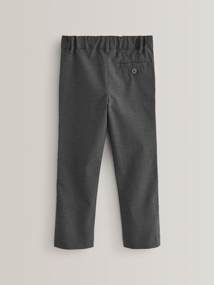 Grau - Enganliegende Stretch-Hose für die Schule (3–17 Jahre) - Bild 2 von 8 Grau - Enganliegende Stretch-Hose für die Schule (3–17 Jahre) - Bild 2 von 8