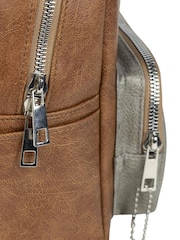 Peers Hardy Brown Groot Casual Backpack - Image 7 of 7
