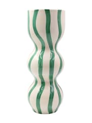 Que Rico Green Raquel Rayas Bailarinas Vase - Image 1 of 2