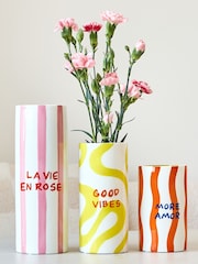 Que Rico MultiColoured Antoñita More Amor Vase - Image 1 of 2