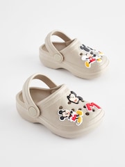 Neutral Mickey Mouse Clogs - Image 1 of 6