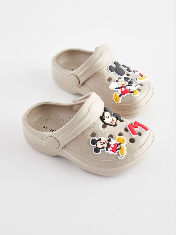 Neutral Mickey Mouse Clogs - Image 3 of 6