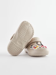 Neutral Mickey Mouse Clogs - Image 4 of 6