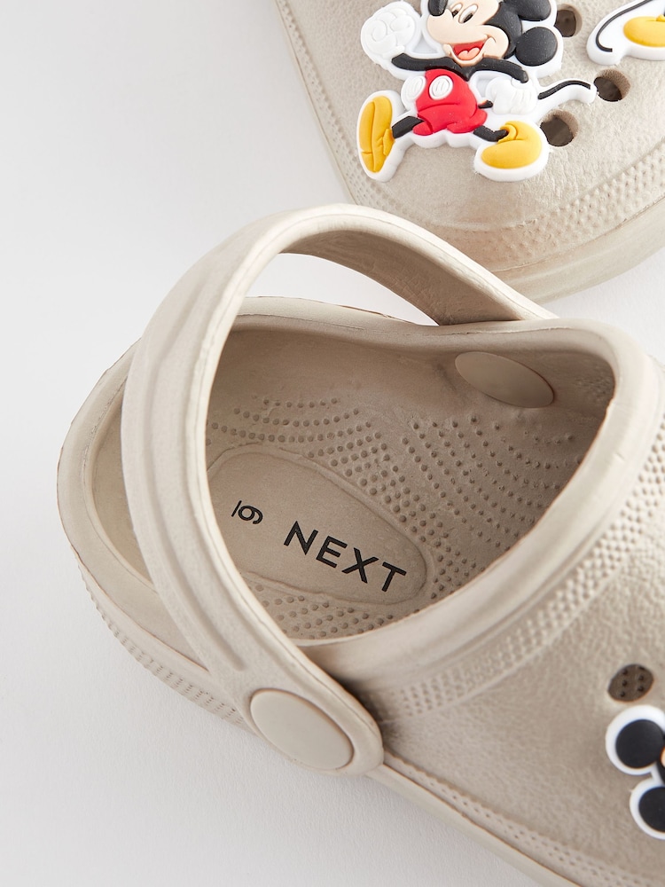Neutral Mickey Mouse Clogs - Image 5 of 6