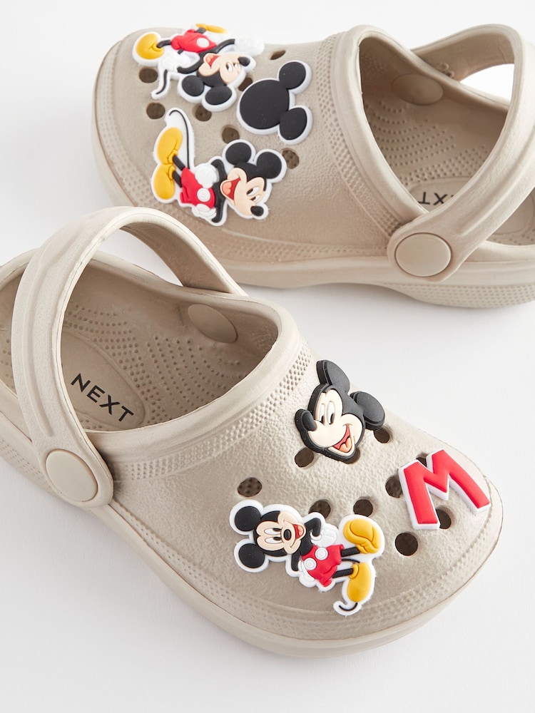 Neutral Mickey Mouse Clogs - Image 6 of 6
