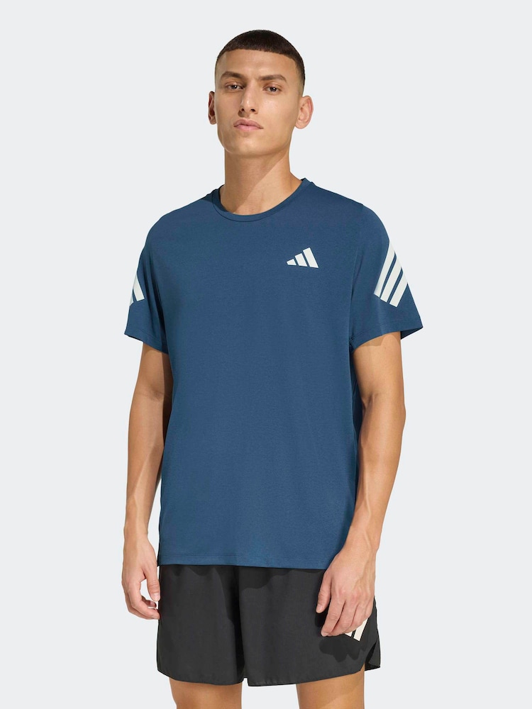 adidas Blue Adi365 Climacool T-Shirt - Image 1 of 6 adidas Blue Adi365 Climacool T-Shirt - Image 1 of 6