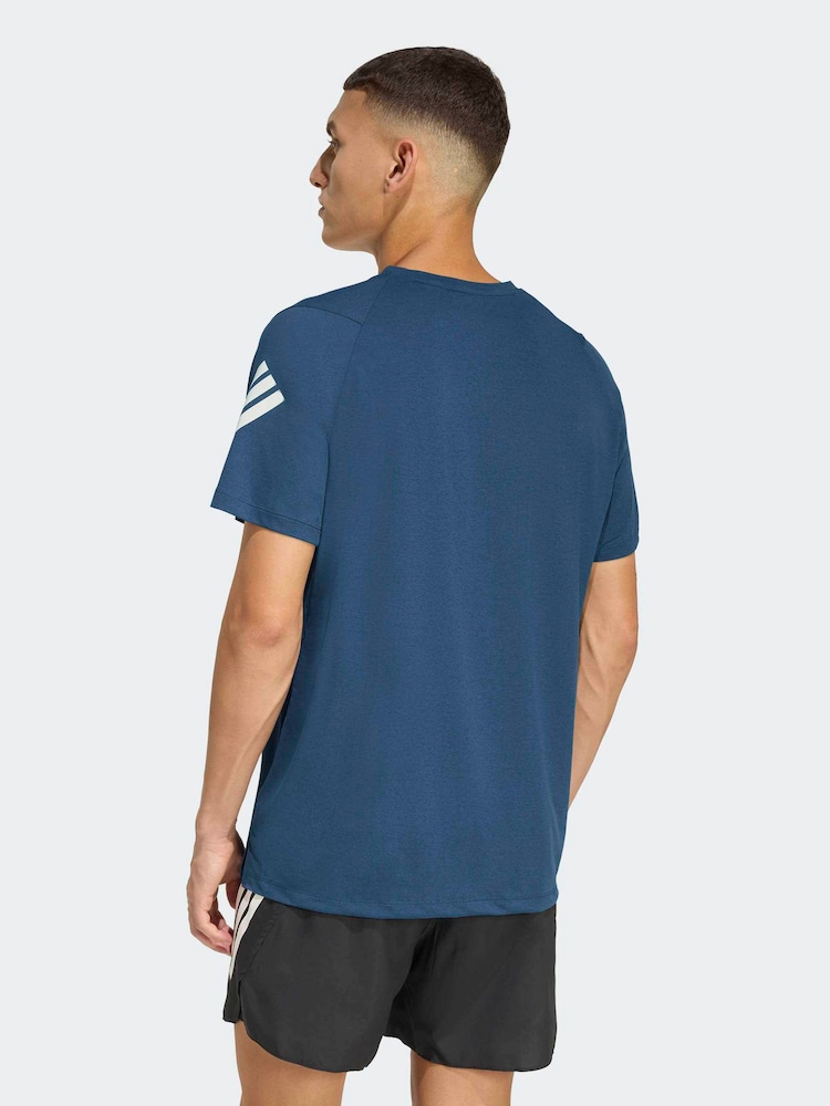 adidas Blue Adi365 Climacool T-Shirt - Image 2 of 6 adidas Blue Adi365 Climacool T-Shirt - Image 2 of 6