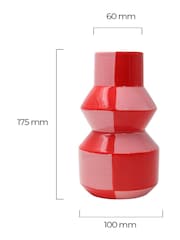 Que Rico MultiColoured Celestino Candy Crush Vase - Image 2 of 2