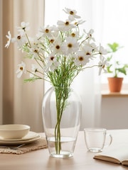 Anton Studio Designs Clear Small Oxford Large Vase - Image 2 of 7