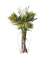 Anton Studio Designs Clear Small Oxford Large Vase - Image 3 of 7