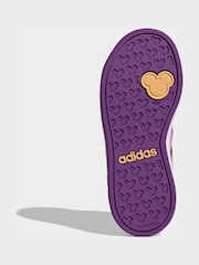 adidas Purple Disney Minnie Mouse Grand Court Shoes - Image 6 of 9
