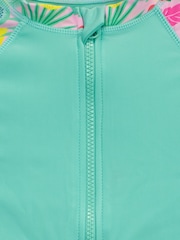 Harry Bear Green Girls Tropical Swimsuit - Image 4 of 4