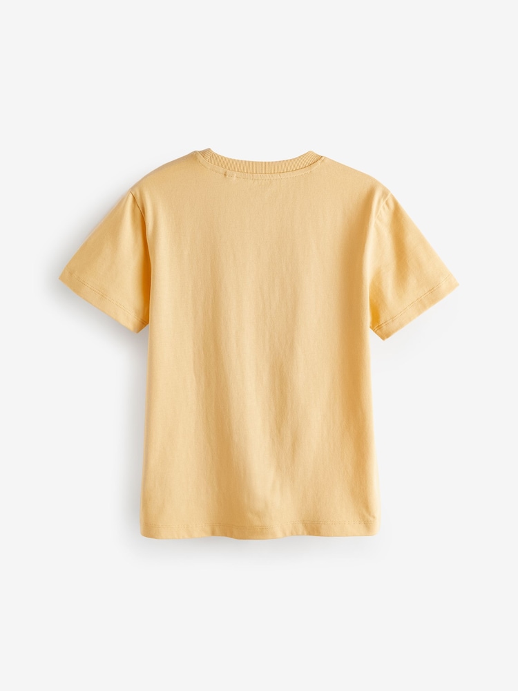 Yellow Buttermilk Regular Fit Short Sleeve T-Shirt (3-16yrs) - Image 2 of 3