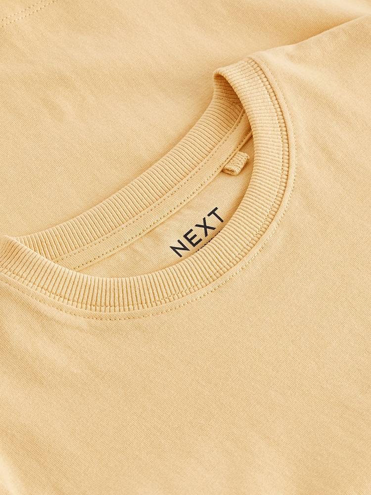 Yellow Buttermilk Regular Fit Short Sleeve T-Shirt (3-16yrs) - Image 3 of 3