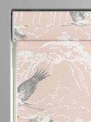 Laura Ashley Blush Pink Animalia Made to Measure Roman Blind - Image 3 of 7