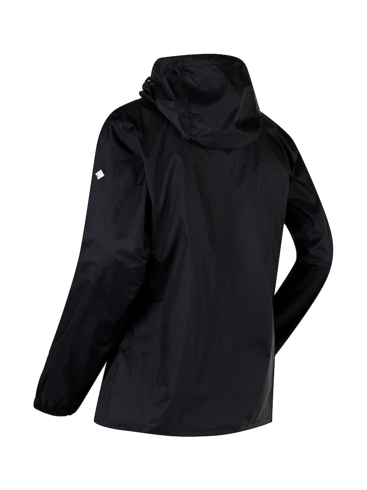 Regatta Black Womens Waterproof Pack It Jacket III - Image 10 of 12