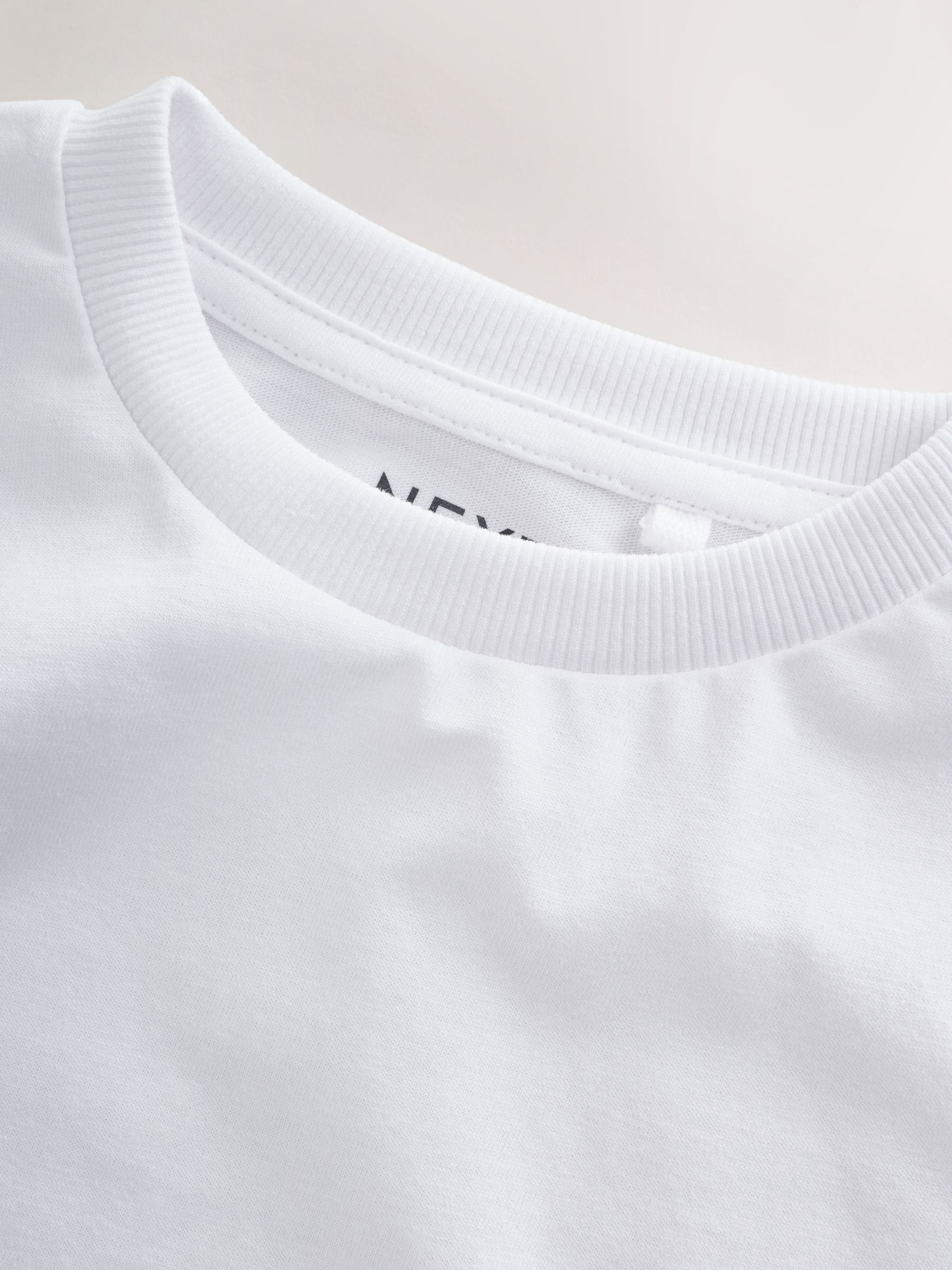 Buy White Short Sleeve T-Shirts 5 Pack (3-16yrs) from Next India
