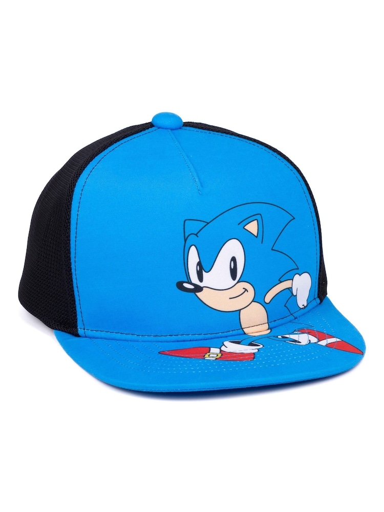 Vanilla Underground Blue Sonic Kids Licensing Cap with Sunglasses - Image 4 of 4