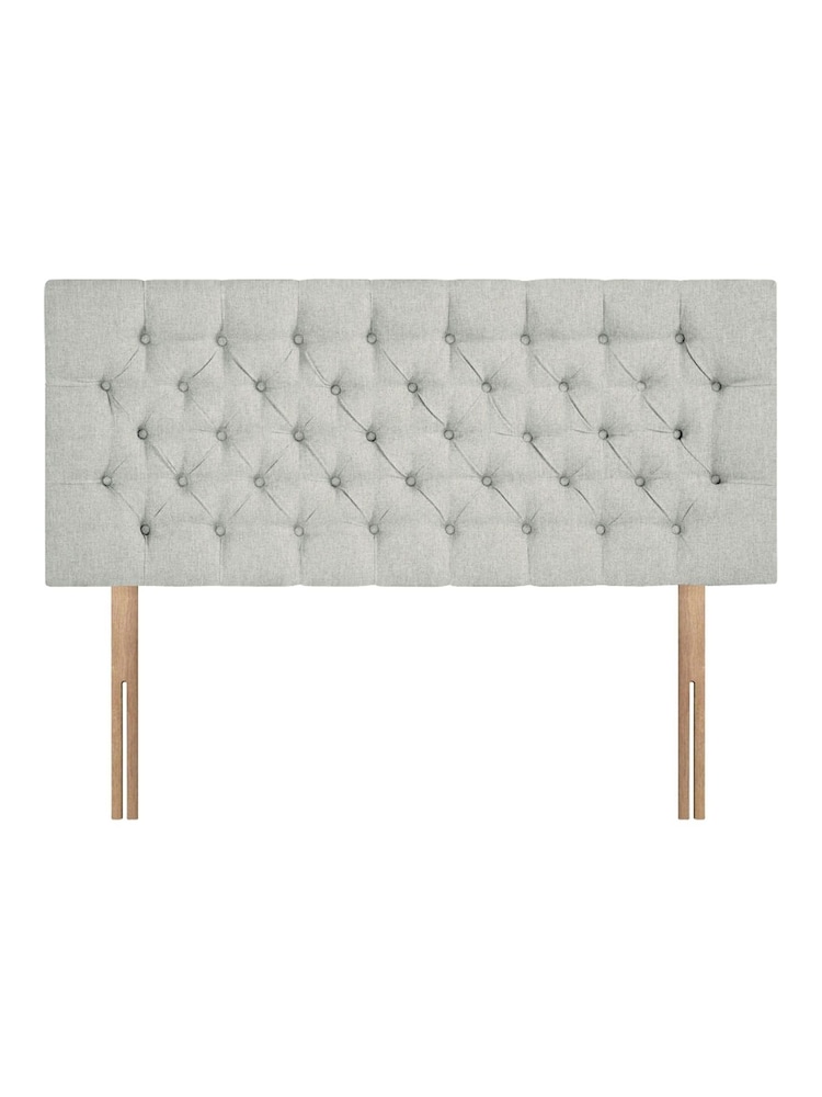 Sleepeezee Stone Chesterfield Headboard - Image 1 of 2