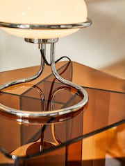 MADE.COM Chrome Piper Table Lamp - Image 2 of 2