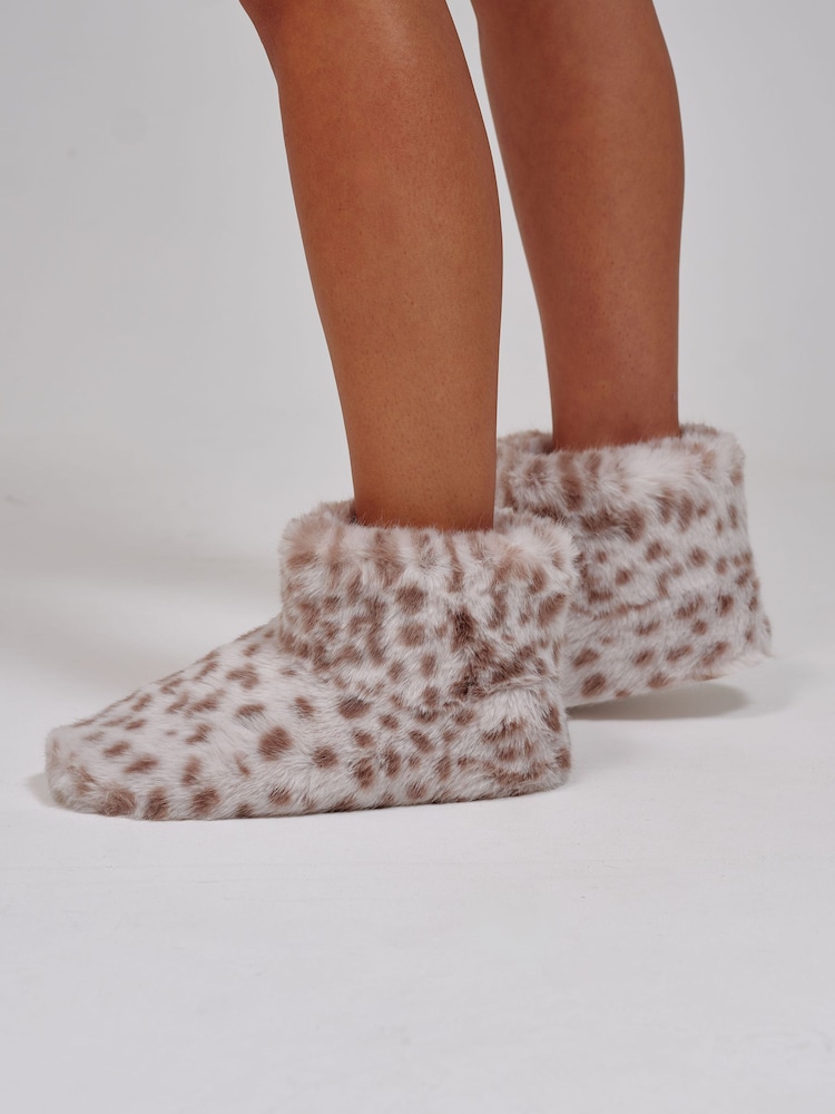 Animal - Loungeable Čizme od veštačkog krzna sa Sherpa oblogom - Slika 4 od 4 Animal - Loungeable Čizme od veštačkog krzna sa Sherpa oblogom - Slika 4 od 4