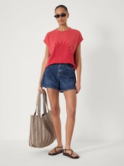 Hush Red Sunburst Graphic Sleeveless T-Shirt - Image 3 of 7