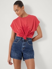 Hush Red Sunburst Graphic Sleeveless T-Shirt - Image 6 of 7