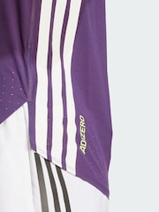 adidas Purple Adizero Running T-Shirt - Image 5 of 6