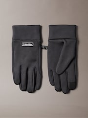 Calvin Klein Black Technical Stretch Touchscreen Gloves - Image 2 of 4