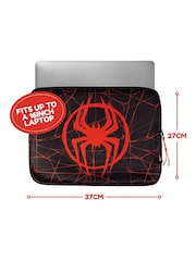 Peers Hardy Black Spiderman Laptop Set Including Case Sticker Sheet Notebook and Pen - Image 3 of 8