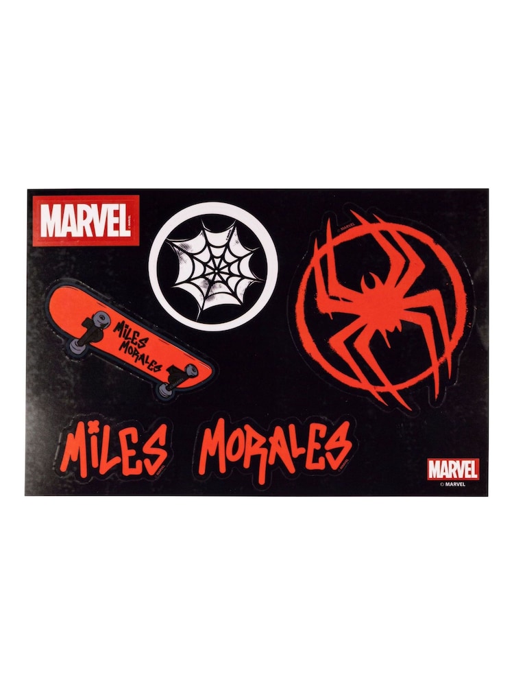 Peers Hardy Black Spiderman Laptop Set Including Case Sticker Sheet Notebook and Pen - Image 8 of 8 Peers Hardy Black Spiderman Laptop Set Including Case Sticker Sheet Notebook and Pen - Image 8 of 8