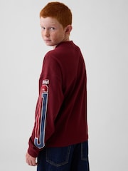 Gap Red Heavyweight Oversized Graphic T-Shirt (4-13yrs) - Image 2 of 5