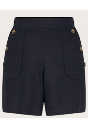 Monsoon Black Relaxed Harper Shorts - Image 5 of 5