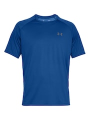 Under Armour Blue Tech 2 T-Shirt - Image 7 of 8