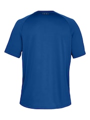 Under Armour Blue Tech 2 T-Shirt - Image 8 of 8