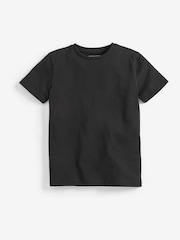Schwarz - Kurzarm-T-Shirts 2er-Pack (3–16 J.) - Image 2 of 4